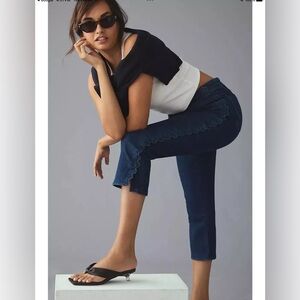 Maeve by Anthropologie High-Rise Pedal Pusher Jeans Size 27